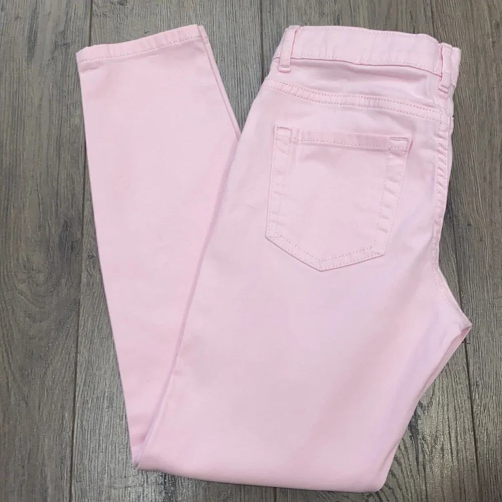 Children's Place Girls Powder Pink 4-Pocket Jeans Sz 10
